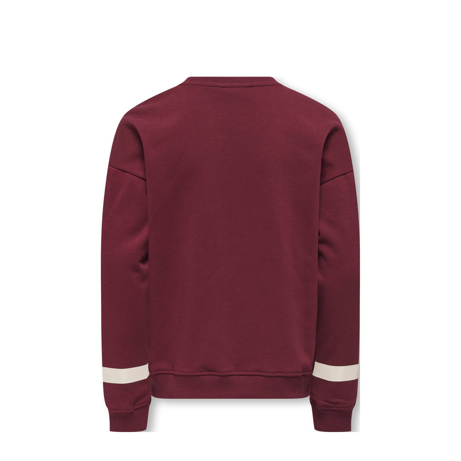 ONLY KIDS GIRL sweater donkerrood