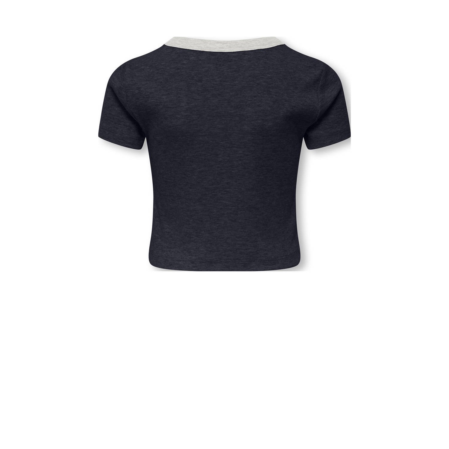 ONLY KIDS GIRL T-shirt donkerblauw