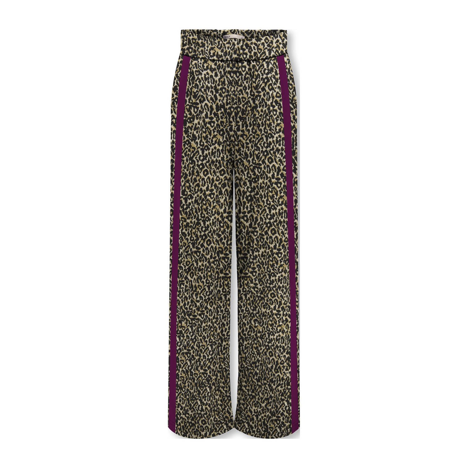 ONLY KIDS GIRL loose casual broek bruin