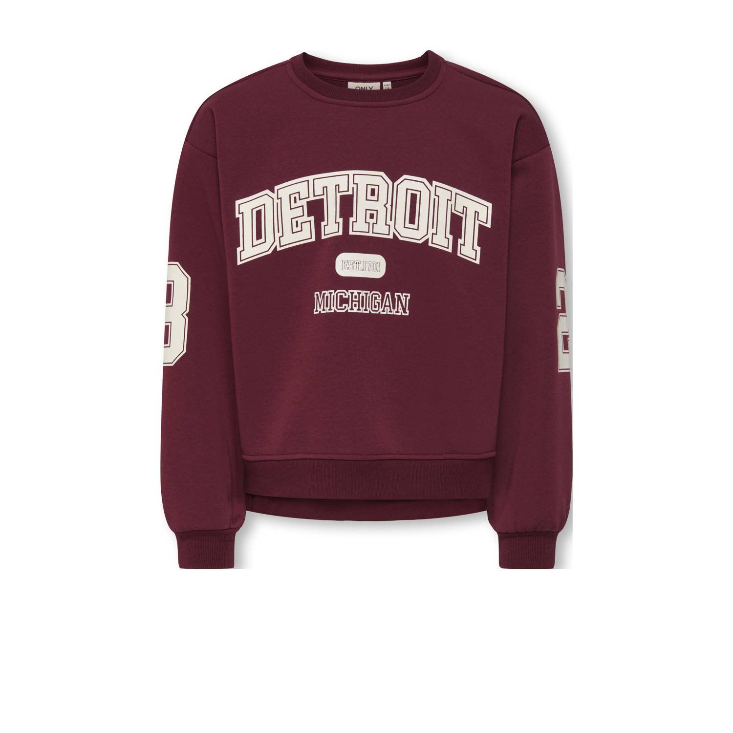 ONLY KIDS GIRL sweater donkerrood