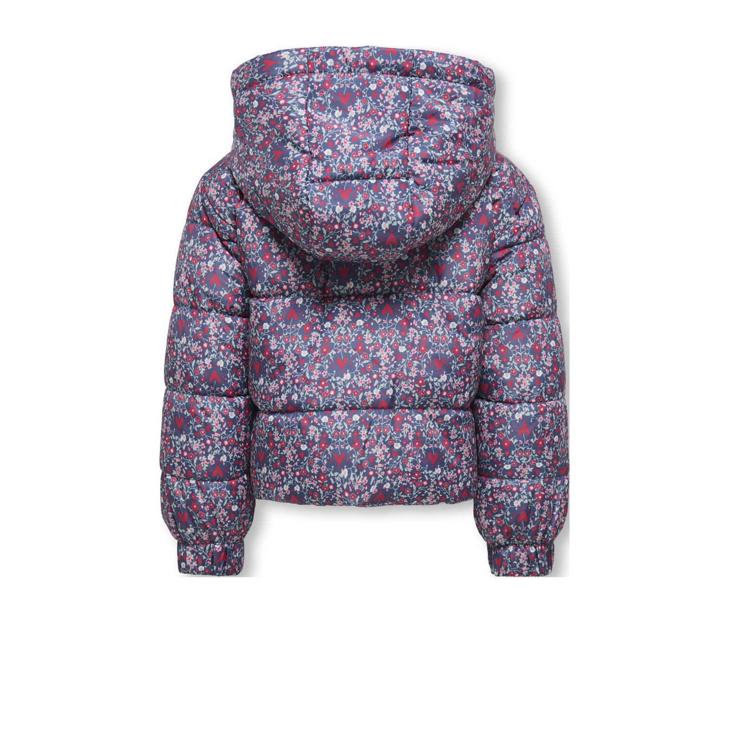 ONLY KIDS MINI gewatteerde jas blauw
