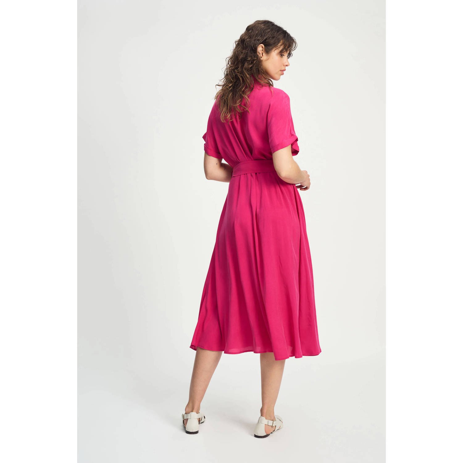 POM Amsterdam zomerjurk roze