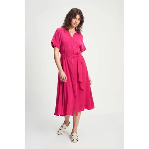 POM Amsterdam zomerjurk roze afbeelding