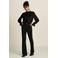 POM Amsterdam flared regular waist pantalon zwart