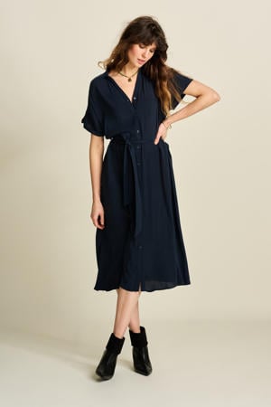 blousejurk donkerblauw