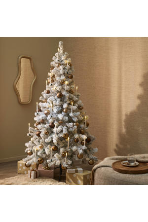 Besneeuwde kerstboom Nordic Pine (h155xd96 cm)