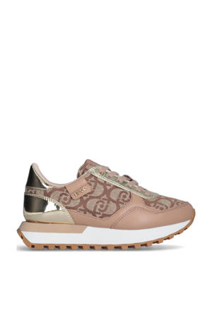 Evelyn sneakers oudroze/goud