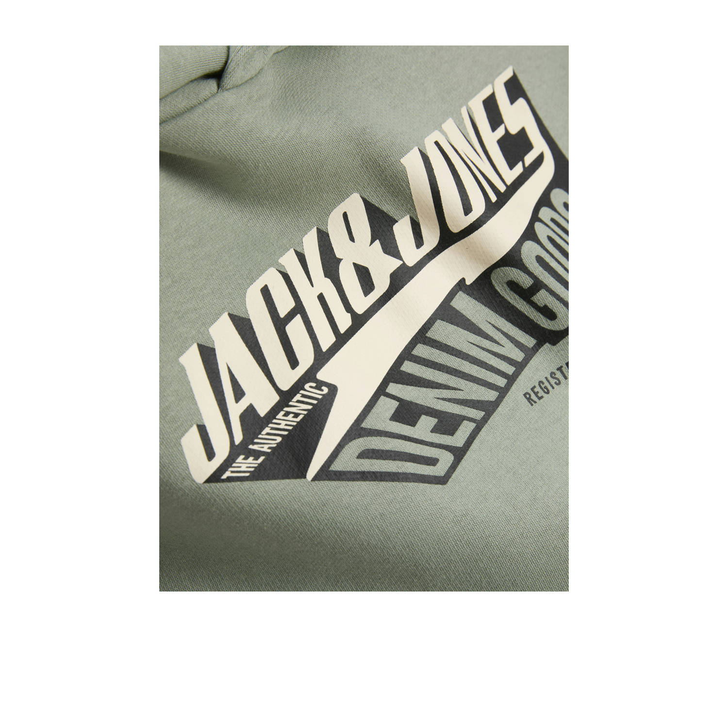 JACK & JONES JUNIOR hoodie lichtgroen