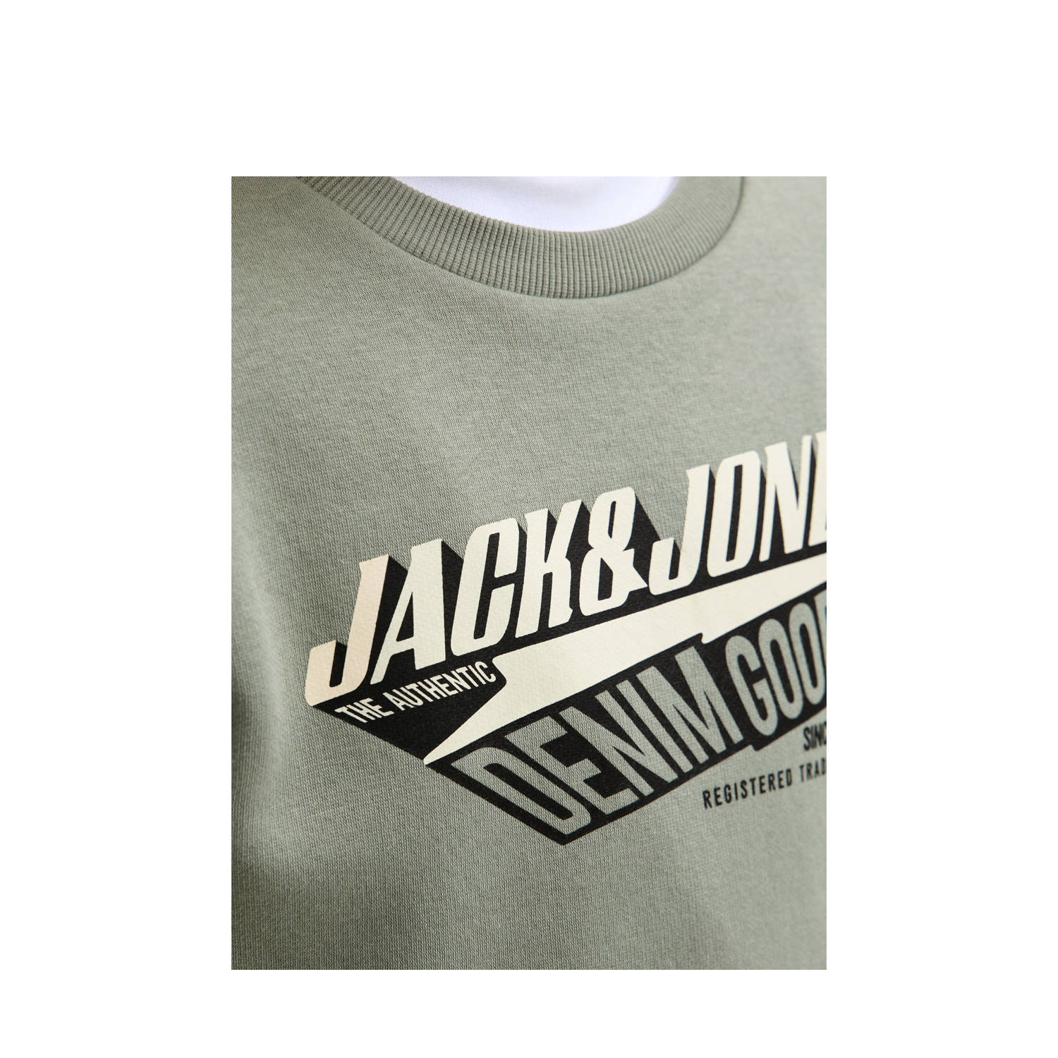 JACK & JONES JUNIOR sweater lichtgroen