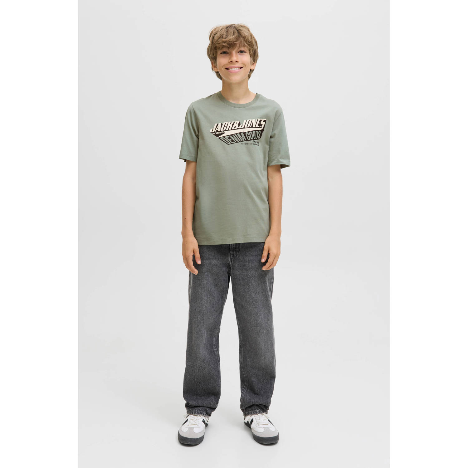 JACK & JONES JUNIOR T-shirt lichtgroen