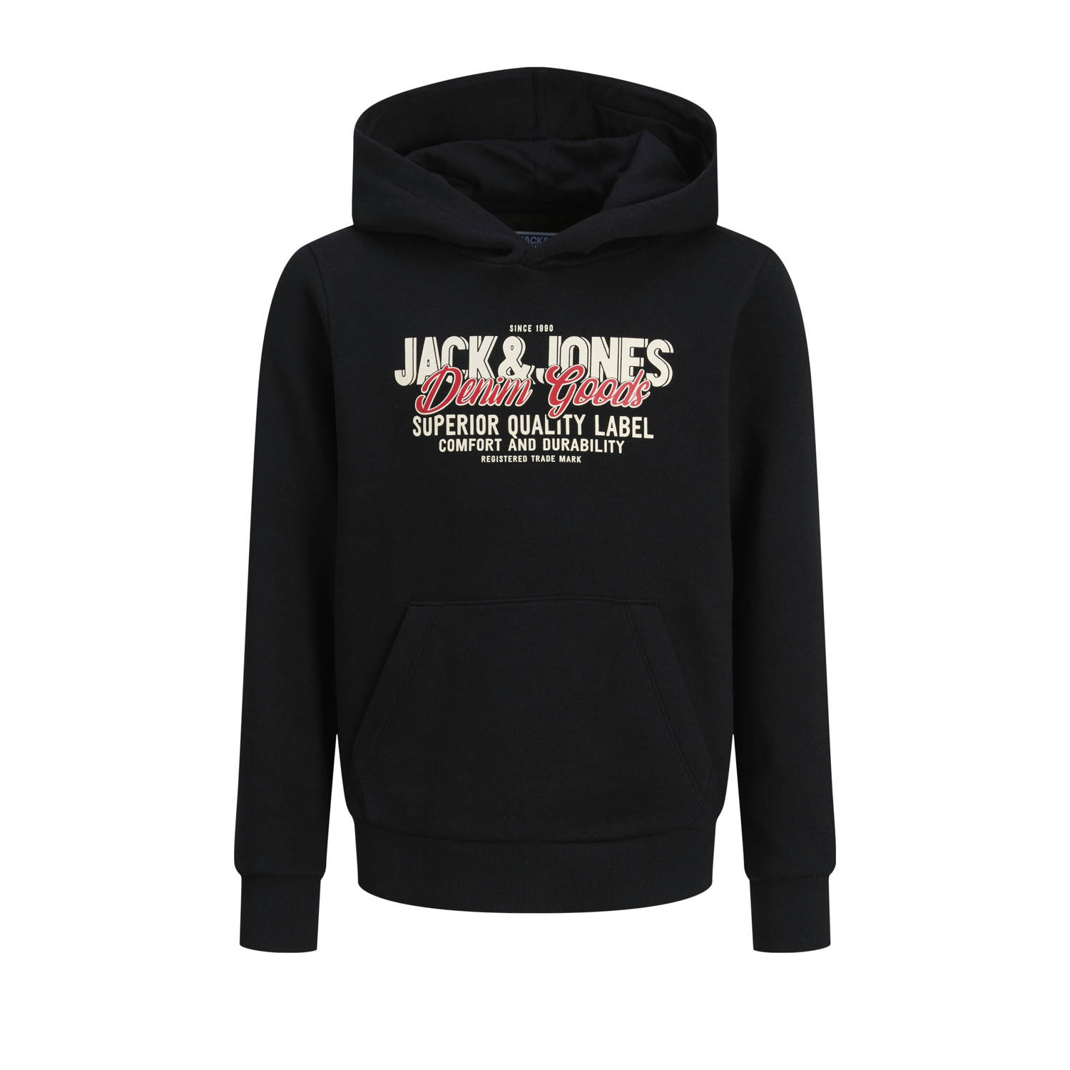 JACK & JONES JUNIOR hoodie zwart