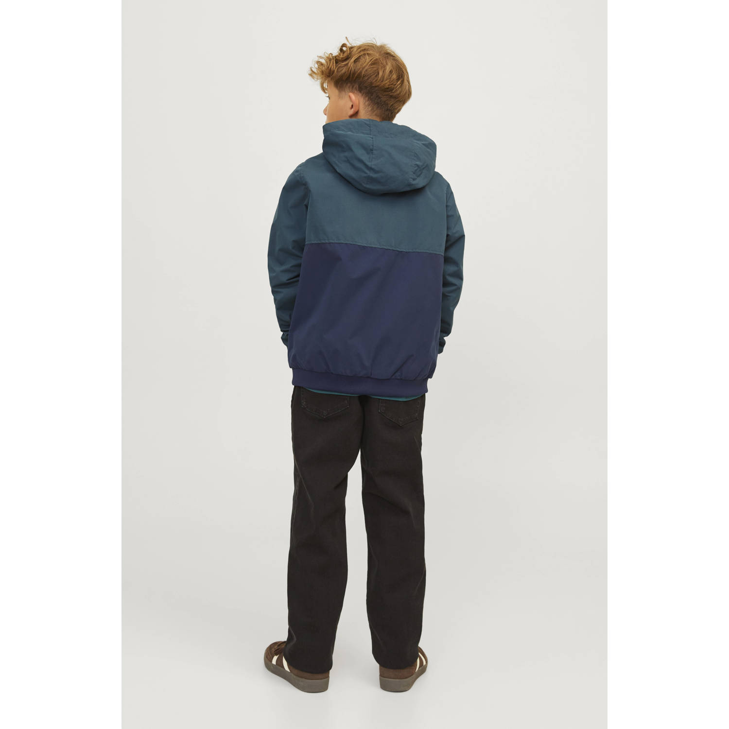 JACK & JONES JUNIOR zomerjas donkergroen