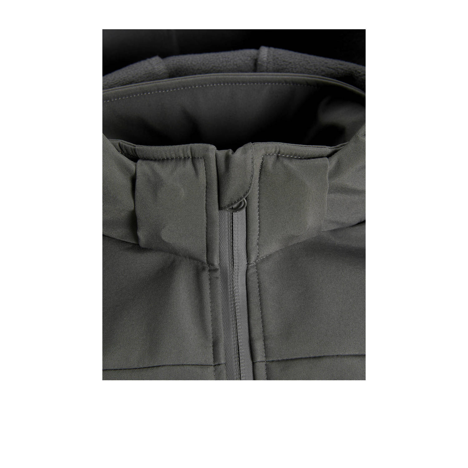 JACK & JONES JUNIOR softshell jas grijs