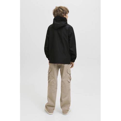 JACK & JONES JUNIOR regenjas zwart afbeelding