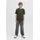 JACK & JONES JUNIOR T-shirt donkergroen