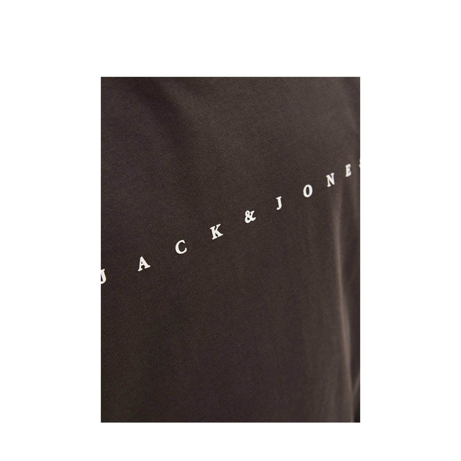 JACK & JONES JUNIOR T-shirt donkerbruin