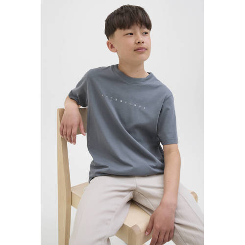 JACK & JONES JUNIOR T-shirt grijsblauw afbeelding