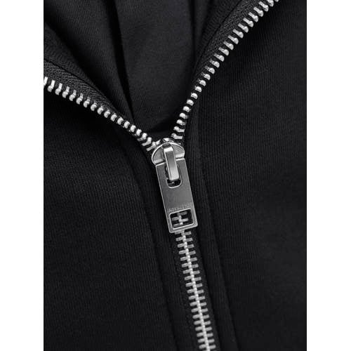 JACK & JONES JUNIOR sweatvest zwart afbeelding