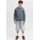 JACK & JONES JUNIOR hoodie grijsblauw