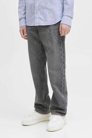 relaxed high waist loose fit jeans black denim