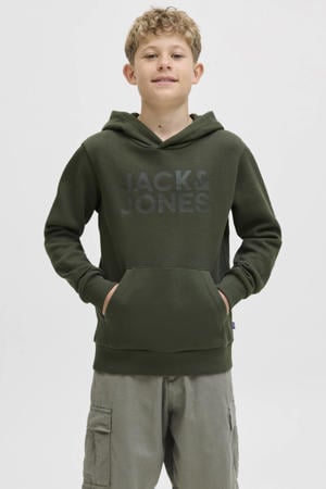 hoodie donkergroen