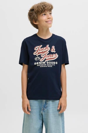 T-shirt donkerblauw