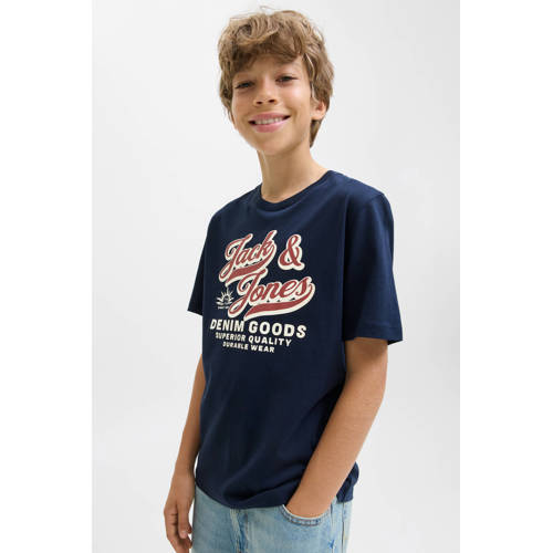 JACK & JONES JUNIOR T-shirt donkerblauw afbeelding