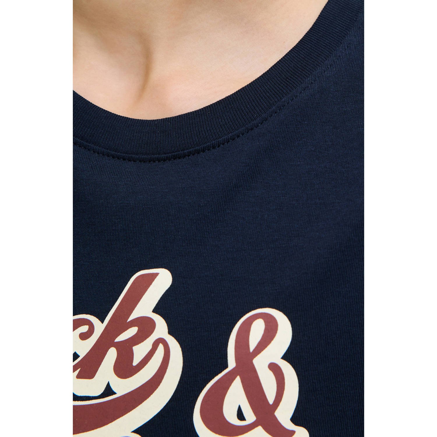 JACK & JONES JUNIOR T-shirt donkerblauw
