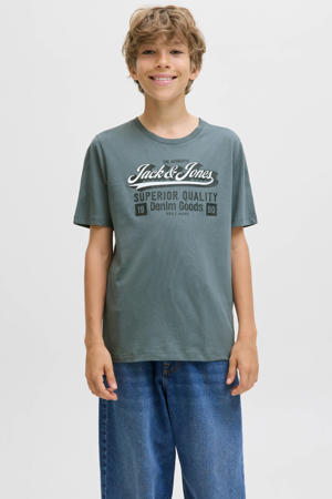 T-shirt grijsblauw