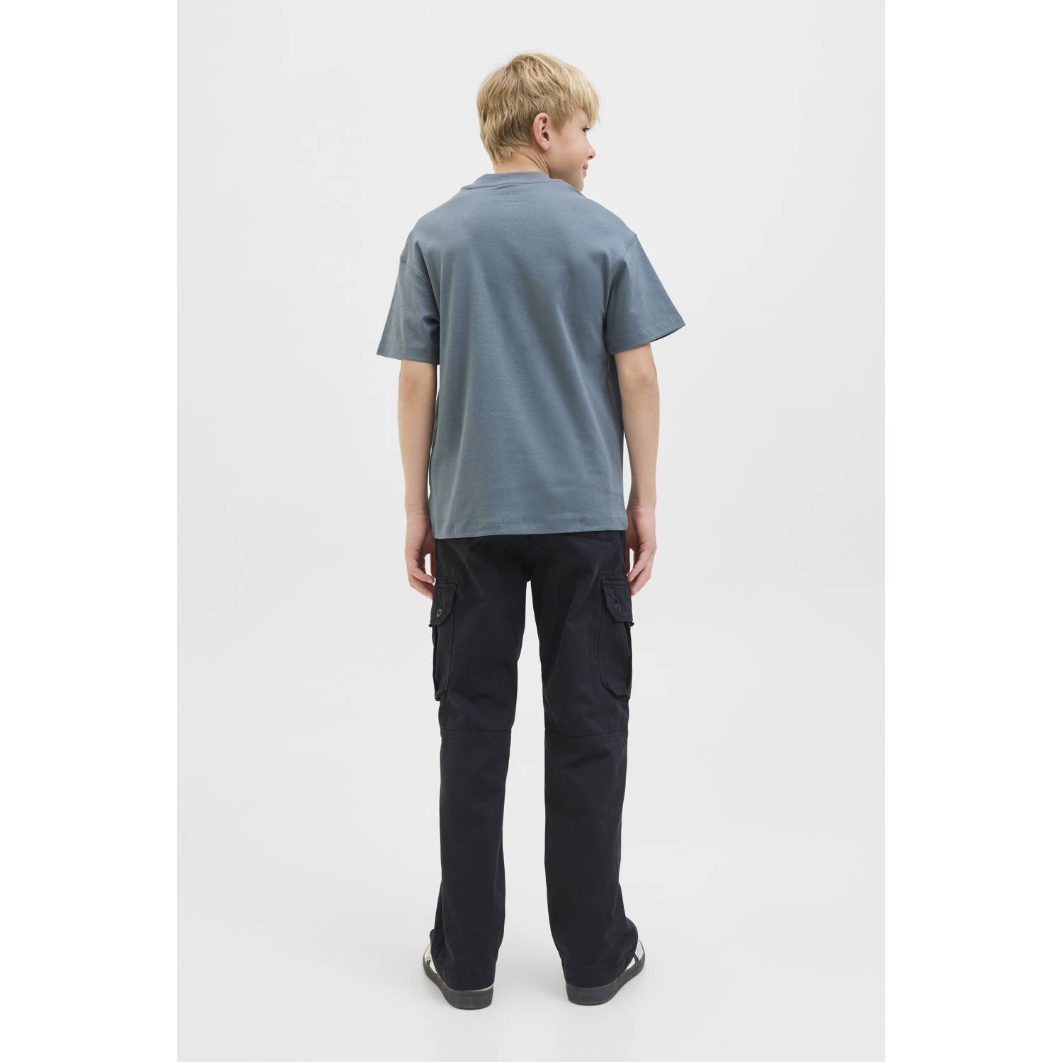 JACK & JONES JUNIOR T-shirt grijsblauw