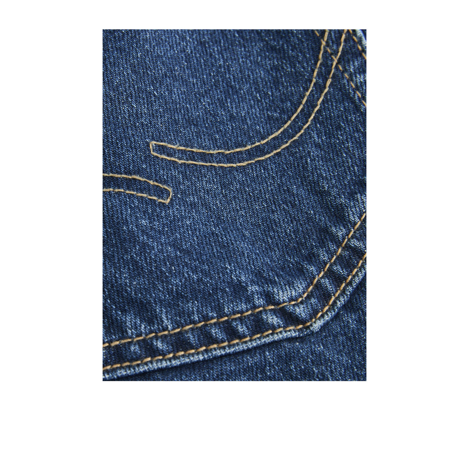 JACK & JONES JUNIOR regular waist regular fit jeans dark blue denim