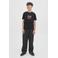 JACK & JONES JUNIOR high waist extra baggy jeans black denim
