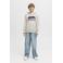 JACK & JONES JUNIOR hoodie wit