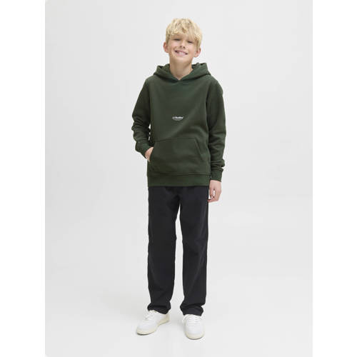 JACK & JONES JUNIOR hoodie donkergroen afbeelding