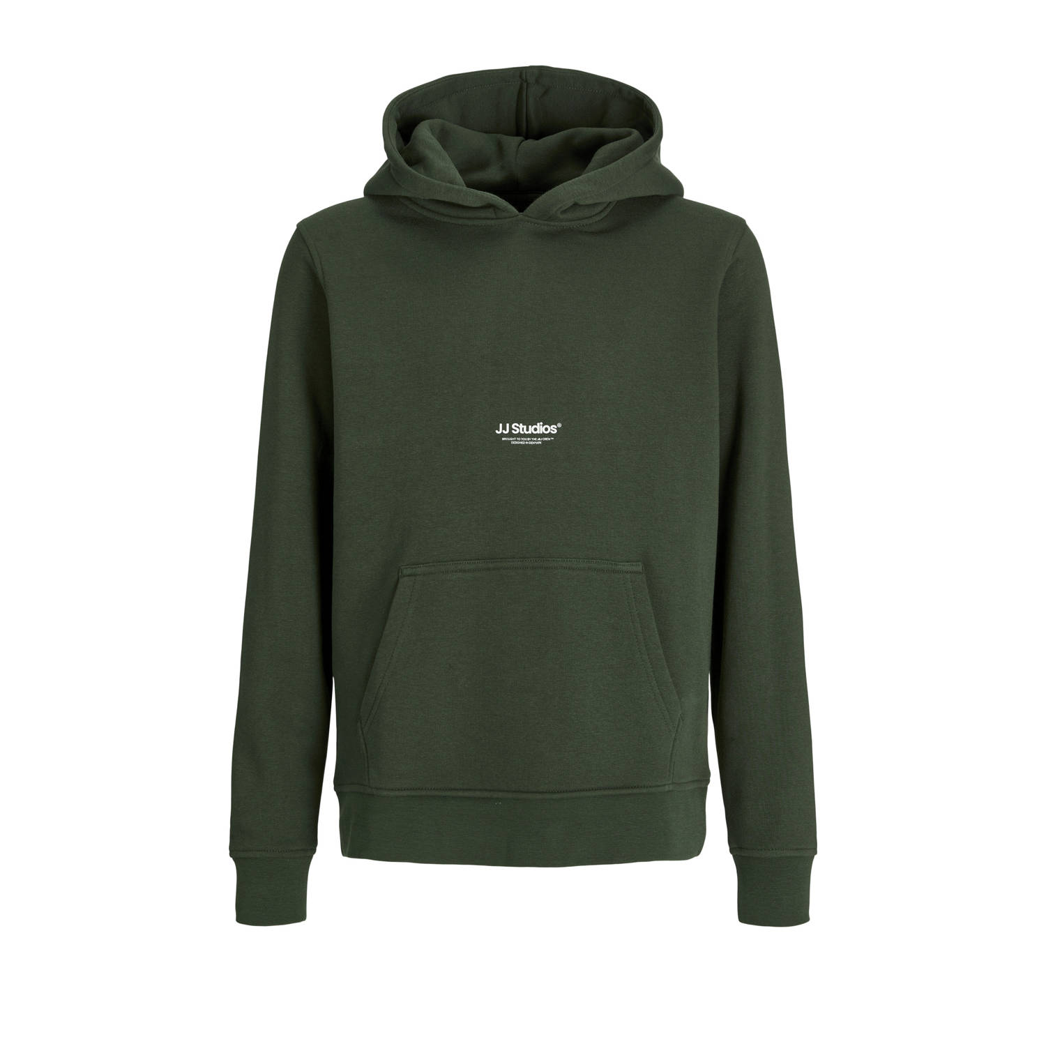 JACK & JONES JUNIOR hoodie donkergroen