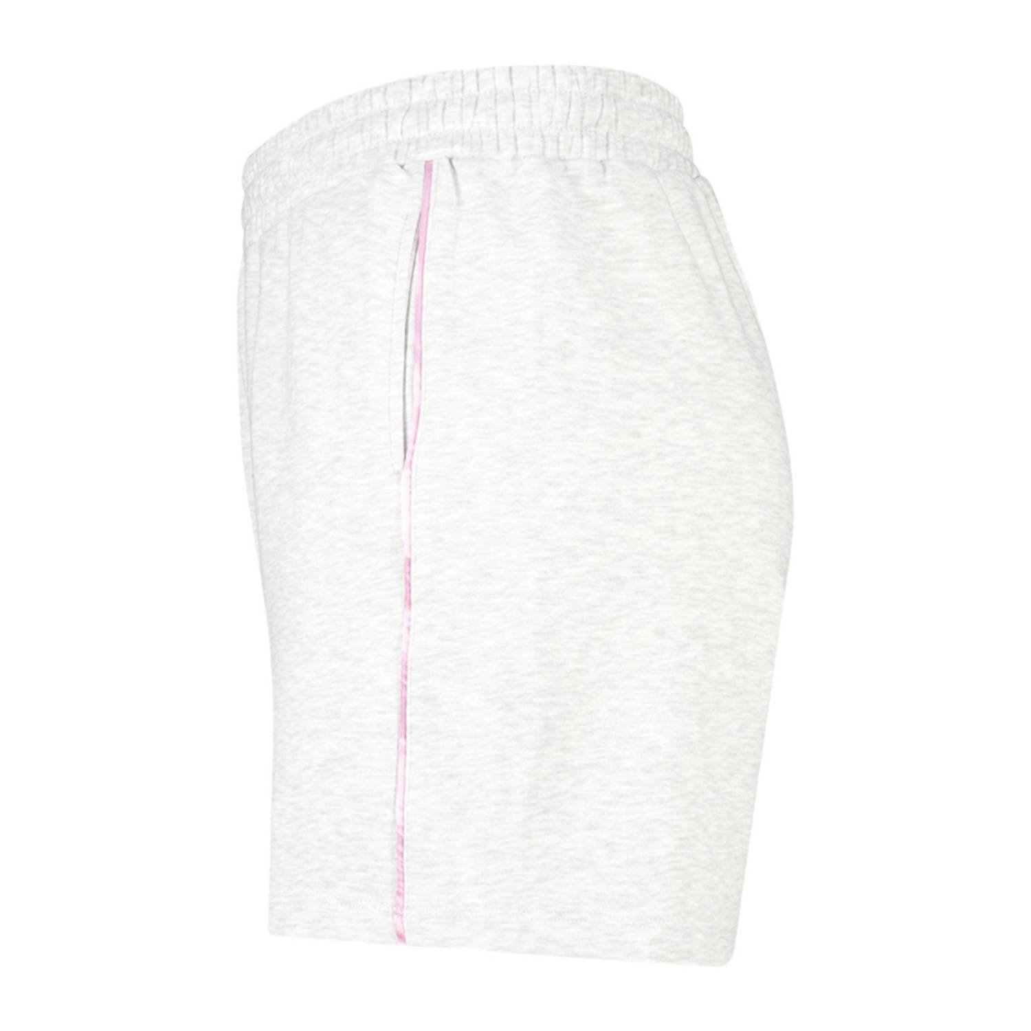 MS Mode straight regular waist casual short lichtgrijs