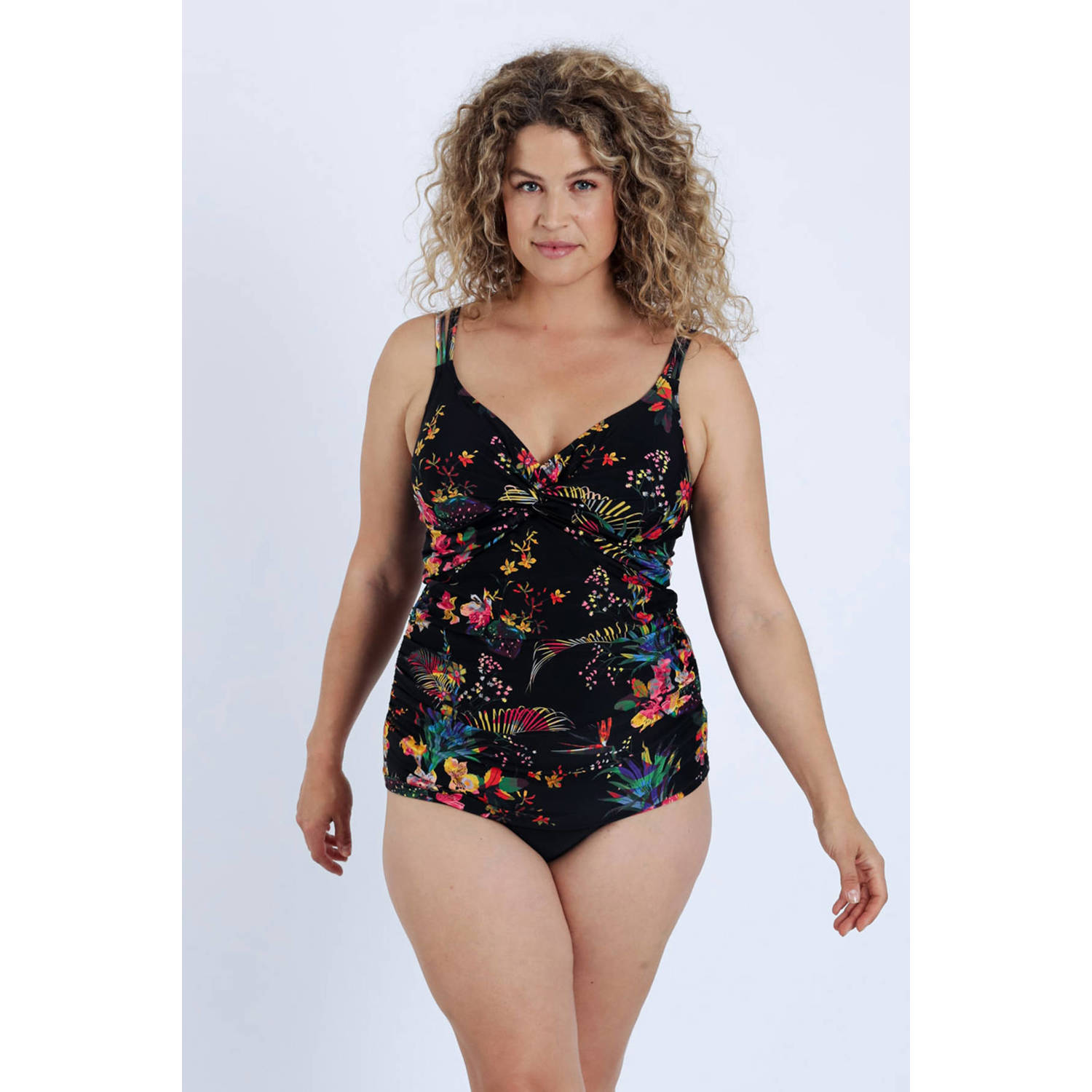 Paprika high waist bikinibroekje zwart