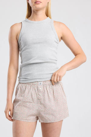 singlet grijs melange