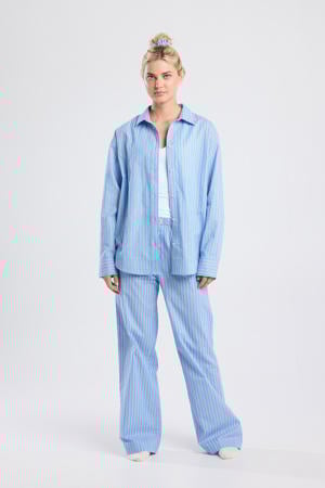 blouse blauw