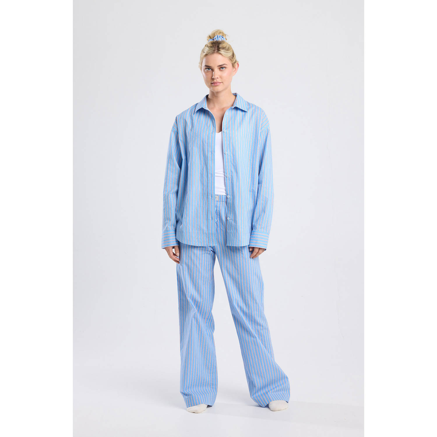 America Today blouse blauw