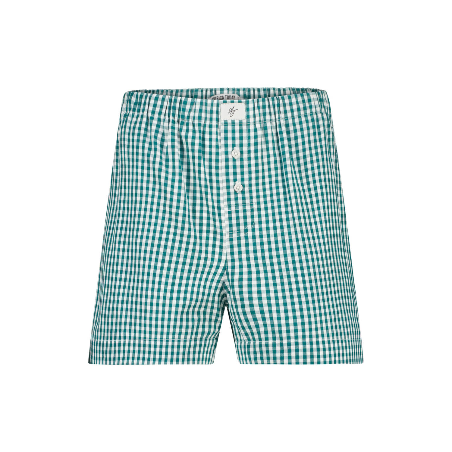 America Today regular waist casual short groen