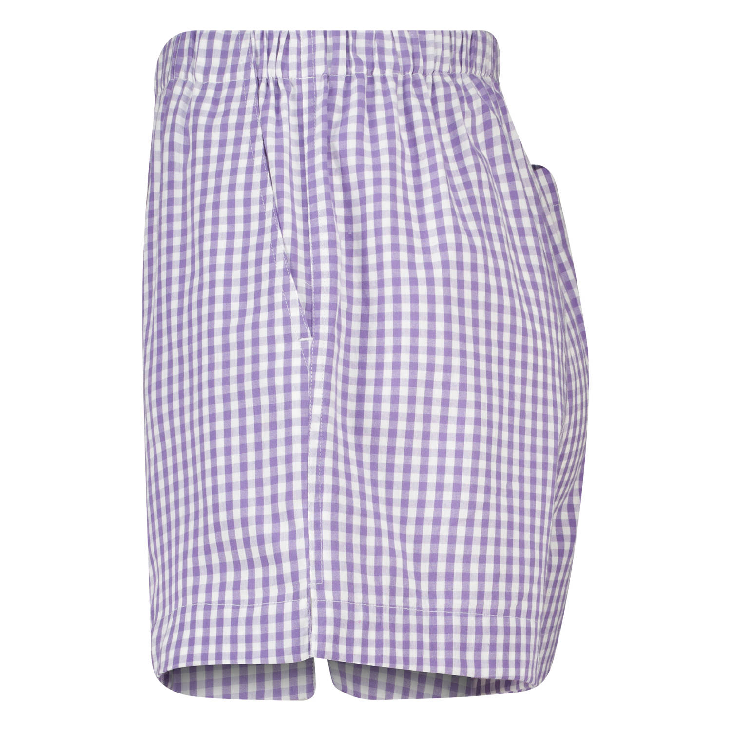 America Today korte broek paars wit