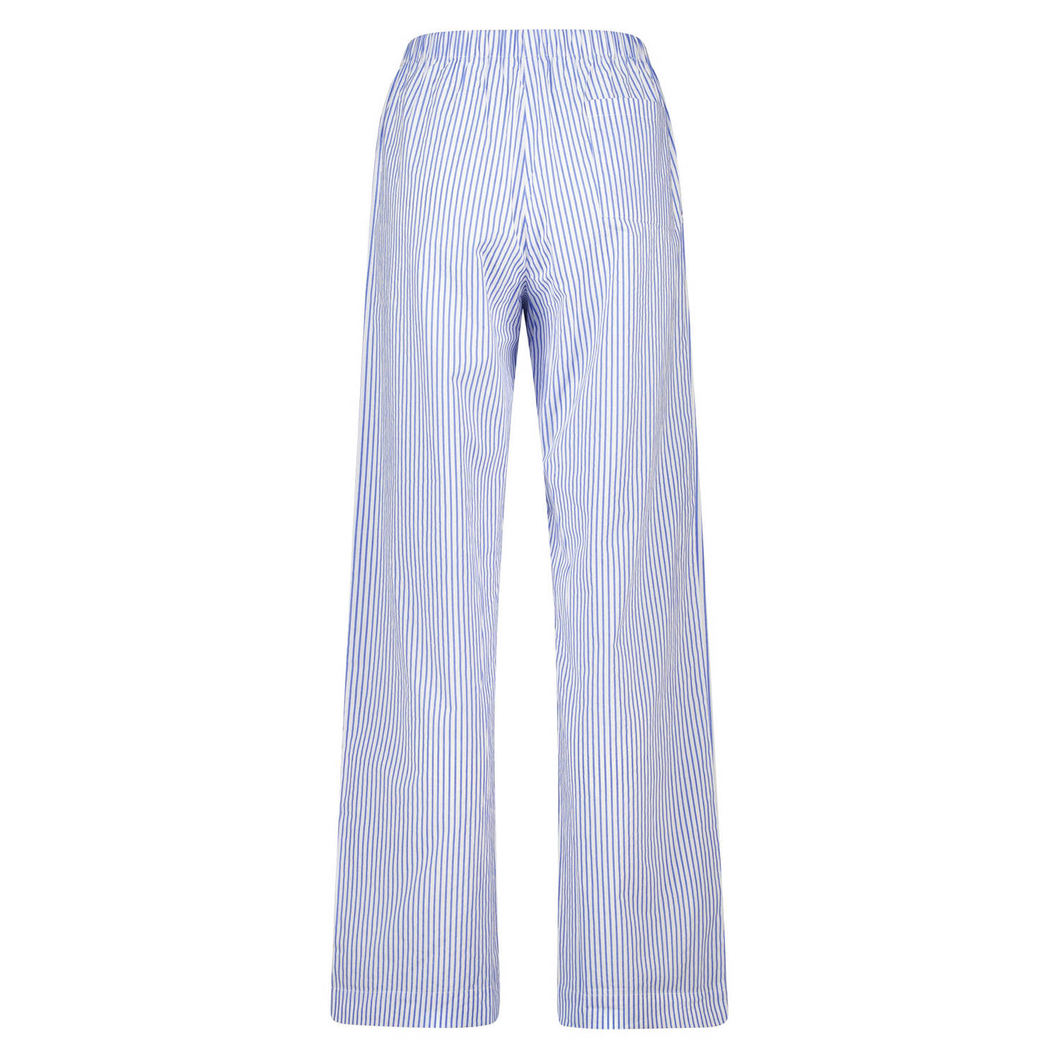 America Today pyjamabroek Macy blauw wit