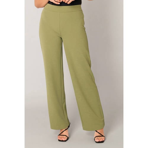 Base Level wide leg high waist broek afbeelding