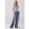 Summum wide leg jeans light blue denim