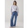 Summum wide leg jeans medium blue denim