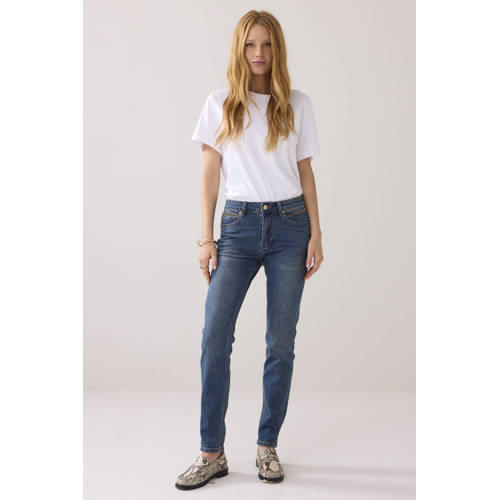 Summum tapered jeans medium blue denim afbeelding