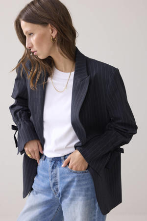 regular blazer grijs