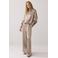 Summum satijnen blouse taupe