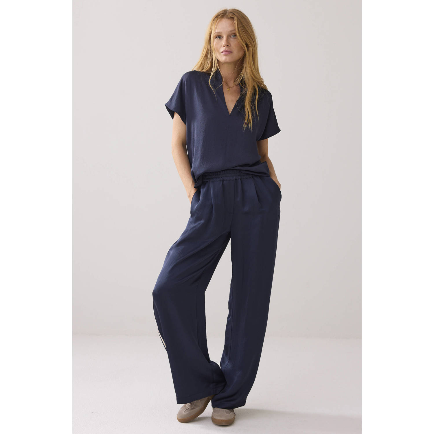 Summum top donkerblauw